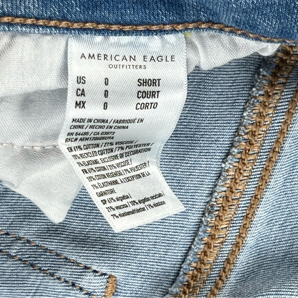 American Eagle Outfitters - Women’s Jeans - 0 Short - Blue - Skinny - Picture 10 of 13